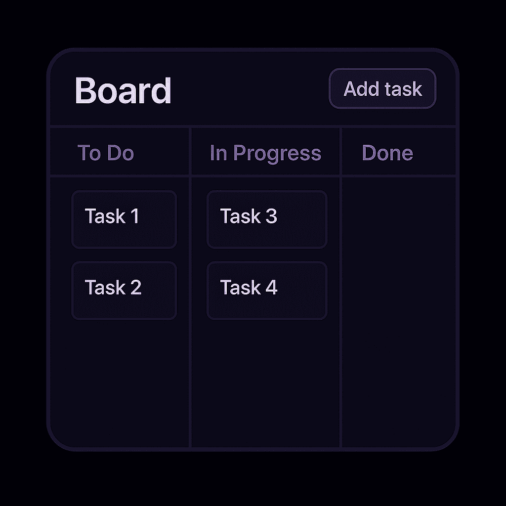 Kanban Project Management Template